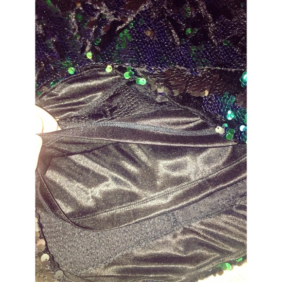 NYE bebe strapless sequin party dress - Picture 4 of 6